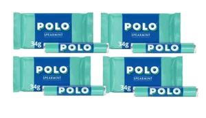 POLO Spearmints Mints Multipack 12 x 34g Tubes 4 Packs of 3 Tubes - Picture 1 of 2
