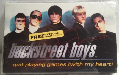 Backstreet Boys - Quit Playing Games WIth My Heart [Cassette Single] - Image 1 of 4
