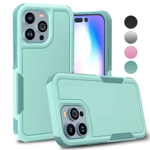 Funda protectora blindada de alta resistencia a prueba de golpes a prueba de golpes para Apple iPhone 14,14 Plus,14 Pro Max - Imagen 1 de 16