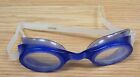 Aqua - Active Swim Equipment Blue & Clear Boy's 4" Swim Goggles **READ** 
