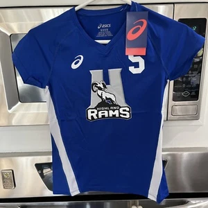 Asics S054A016 Highland Rams Kurzarm Volleyball Trikot Gr. JUGEND M - Bild 1 von 5