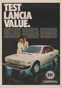 1979 Lancia HPE Estate Coupe - "World Rally Champion" - Magazine Print Ad Photo
