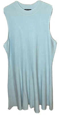 Vestido Wendy Williams 2X Azul Sin Mangas Elástico Tejido XXL Mujer Foto 1 de 4