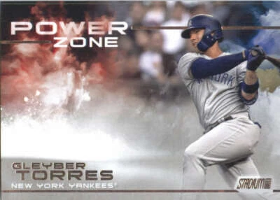 2019 Topps Stadium Club Power Zone #PZ-20 Gleyber Torres New York Yankees - Image 1 of 2