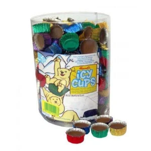 TAZAS DE CHOCOLATE HELADO - 200 Piezas Retro Dulces Bolsos de Fiesta - Imagen 1 de 3