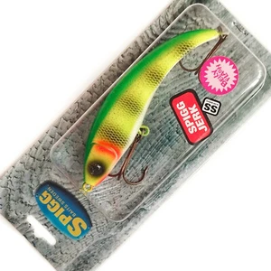 Señuelo deslizante SPIGG JERK Jerkbait lucioperca lucio almizcle 14 cm, 75 g #J12 - Imagen 1 de 3