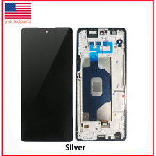 Replacement For LG Stylo 6 Q730 LCD Display Touch Screen Digitizer Frame USA