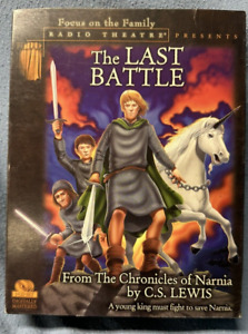 2002 LAST BATTLE Chronicles of Narnia Radio Theatre CS Lewis 3 CDs FOTF VGC