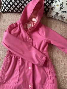 Cat and Jack Rain Jacket orange girls size Medium - Picture 1 of 3