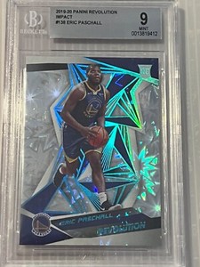 2019-20 Panini Revolution Eric Paschall Rookie Impact /149 #138 BGS 9 Mint