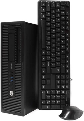 HP 800 G1 Desktop PC 500GB 7 Professional Core I7 4th Gen UP to 3.9GHz 8GB WI-FI - Image 1 of 4
