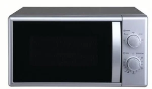 PKM MW700-20 UB2 Mikrowelle 700 Watt Unterbau / Freistehend silber 20 Liter - Bild 1 von 7