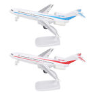 22cm Alloy Airplane Model Diecast Airliner Model With Light Sound For Room Decor