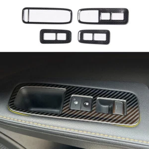 For Lexus RX 2023-2024 Carbon Steel Window Lock Lift Switch Button Panel Trim - Picture 1 of 11