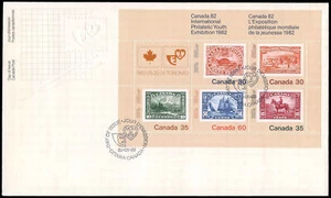 Canada OFDC#913a - International Philatelic Youth Exhibition - Canada 82 (198... - Picture 1 of 1