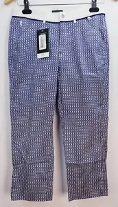 Golfino bedruckte Stretch Slim Caprihose, Damen Gr. 6, S, blau, NEU, TJ3103 - Bild 1 von 11