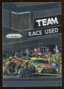 2016 Panini Prizm Nascar: Team Race Used Racing Tire Kyle Busch Card
