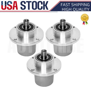 3PK Spindle for Bad Boy 42 48 54 Deck Magnum Zero Turn 037-2000-00 037-2050 - Picture 1 of 8