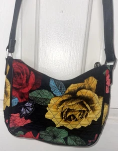 Vera Bradley HAVANA ROSE Geldbörse mit verstellbarem Umhängetasche MINI VIVIAN in EUC! - Bild 1 von 4