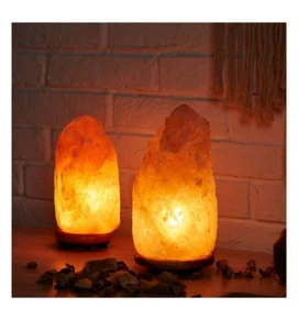 Himalayan Shop Natural Pink Salt Lamp, 6+ lbs. - Picture 1 of 4