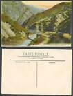 Algeria Old Postcard Gorges de la Chiffa Truss Bridge from Camp des Chenes LL271
