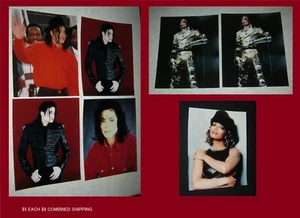 Original MICHAEL JACKSON & JANET Copyrighted Promotional Photos  $5 EACH - Picture 1 of 4
