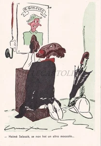 HAILÉ SELASSIÉ - Haimé, wenn Sie keinen anderen Moccolo haben, St. Genf, Postkarte - Bild 1 von 2