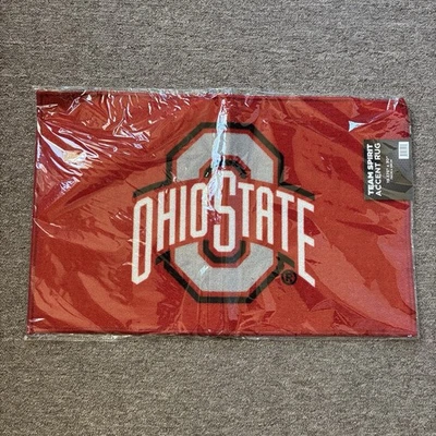 "Nueva alfombra de acento Ohio State Buckeye College Football Red Team Spirit 19,375""x30""" Foto 1 de 4