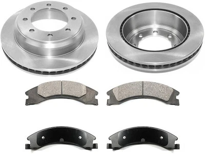 Kit de pastillas de freno y rotor trasero para Ford E250 2008-2014 62381CYQR 2009 2010 2011 Foto 1 de 2