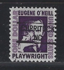 Dollar Denom Precancels - NC - Currituck - 1294-841 - $1 Prominent American - Picture 1 of 2