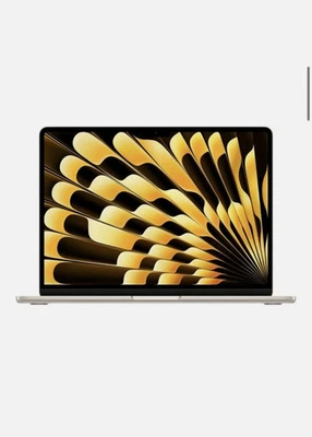 Apple 13-inch MacBook Air 2025, M4 Chip 16GB Unified Memory 256GB SSD, Starlight - Image 1 of 3