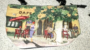 Borsa a mano Tapestry Café con perline - perline multicolore, stile vintage - Foto 1 di 11