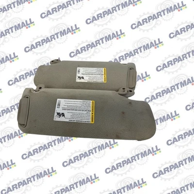 2003-2006 TAHOE YUKON ESCALADE LEFT & RIGHT SUNVISOR SUN VISOR SET CLOTH OEM Foto 1 de 4