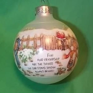 'Hogar para Navidad' 'Adorno bola de cristal' Serie NUEVO Sello 1989 - Imagen 1 de 7