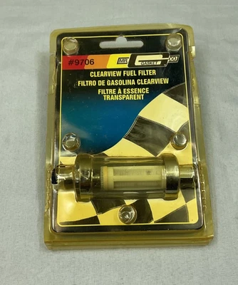 Conjunto de filtro de combustible Mr Gasket Clearview 9706 Foto 1 de 2