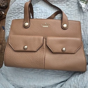 kate spade new york schultertasche Leder Braun. 12 x 8 Zoll. X - Bild 1 von 6