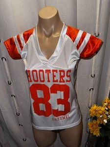 Vintage Hooters Trikot #83 Cozumel weiß orange Größe M - Bild 1 von 8