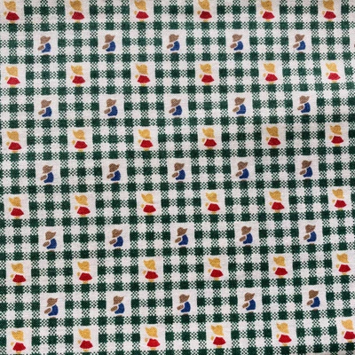 Tela de guinga textil vintage Marcus Brothers 43x41 algodón Foto 1 de 4