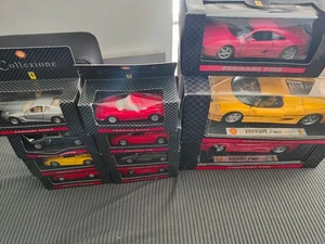 Ferrari Collezione Shell Set of 11 Maisto Models | Boxed - Imagen 1 de 5