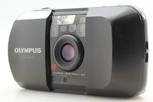 ⏯️[Exc+5] Olympus mju μ schwarz analoge Kompaktkamera 35 mm f3,5 aus Japan - Bild 1 von 13