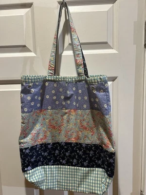 "Bolso de Mano Liberty of London Algodón Multicolor Broches a Presión Interior Bolsa con Cremallera 17.5"" X 18""" Foto 1 de 4