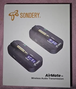 Sondery Airmate Wireless Guitar Audio Transmitter Receiver System Bass (66) - Picture 1 of 2