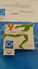 RUNNER COUNTDOWN 9 DAYS TO GO - ATHENS 2004 OLYMPIC PINS