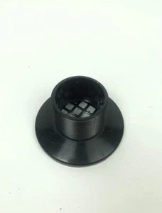 "Drenaje de piso redondo de hierro fundido negro Oatey con cala de drenaje redonda de acero inoxidable de 4""" - Imagen 1 de 2