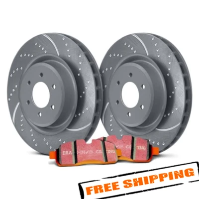 Kit de freio EBC S8KF1075 Stage 8 Super Truck para 05-09 Ford F-350 Super Duty - Imagem 1 de 4