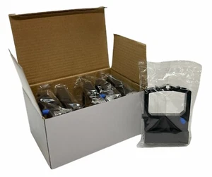OKI Data Compatible Ink Ribbon for ML 590/1357, BLACK - 6 PACK FREE SHIPPING - Picture 1 of 3