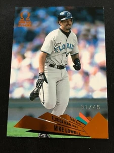 2000 Pacific Omega Mike Lowell #58 Copper Parallel Serial #d 31/45 Marlins - Picture 1 of 2