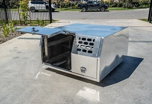 Aluminium Tool Box LC79 Dual Cab Canopy Ute Toolbox Dog Box 1775 W 1800 L 850 H - Picture 1 of 9