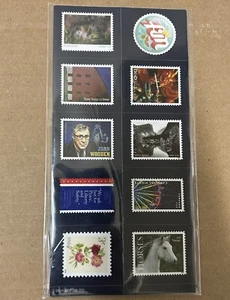 USPS Forever Postage Stamp Promo Magnet set SS24-CCZ-SM-703 ten different - Picture 1 of 2