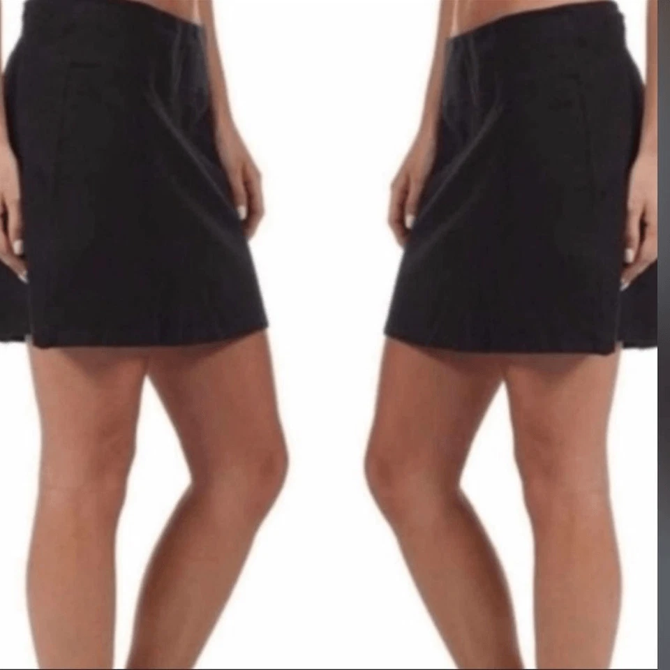 Patagonia Mujer Skort Negro Talla 6 Foto 1 de 4